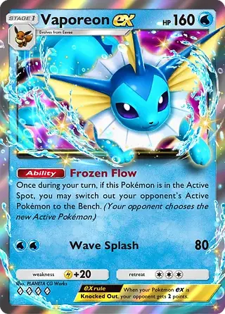 Vaporeon ex, Pulsing Aura