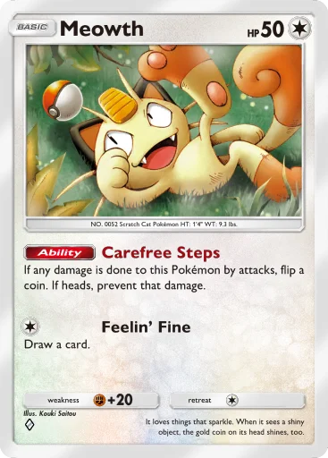 Meowth Pokemon TCG Pocket Fantastical Parade