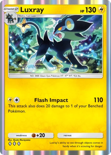 Luxray, Mega Rising