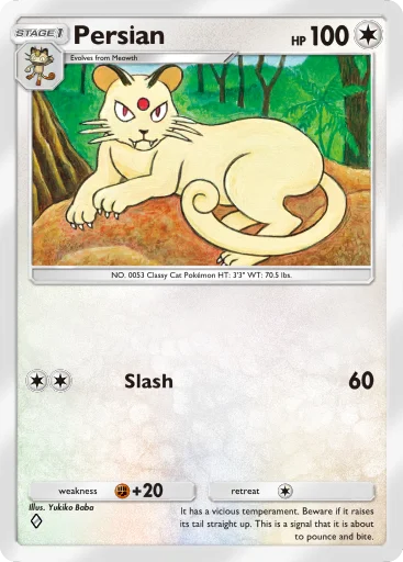 Persian Pokemon TCG Pocket Fantastical Parade