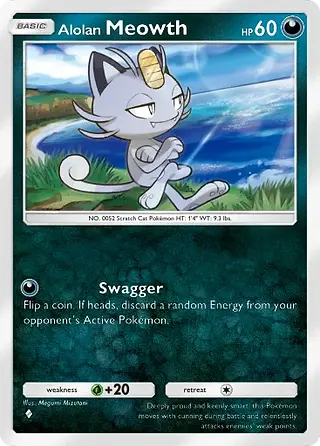 Alolan Meowth Pokemon TCG Pocket Fantastical Parade