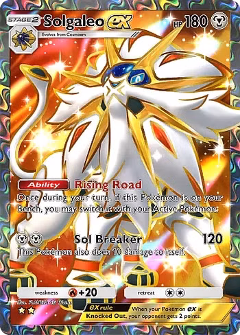 Solgaleo,ex, Special Art Rare, Deluxe Pack: ex