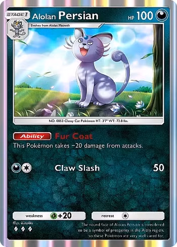 Shiny Persian, Mega Rising