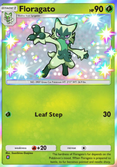 Shiny Floragato, Paldean Wonders