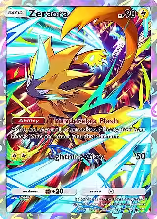 Zeraora, Full Art, Promo