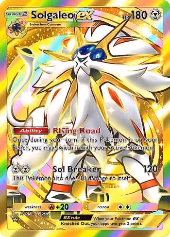 Solgaleo,ex, Special Art Rare, Deluxe Pack: ex