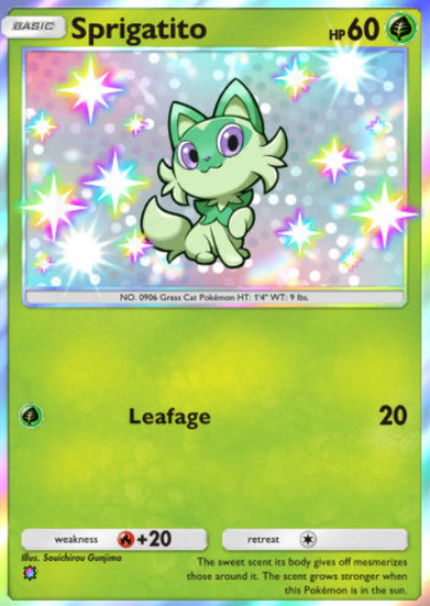 Shiny Sprigatito, Paldean Wonders