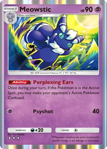 Meowstic, Pulsing Aura