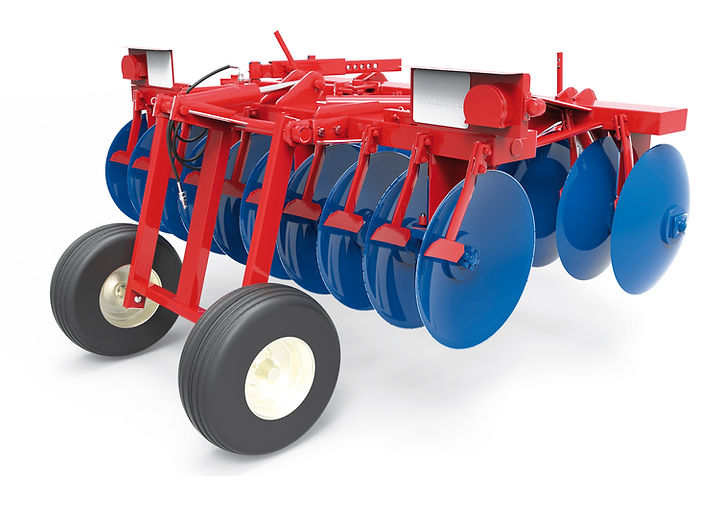 grada de discos semi-desmonte