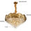 Миниатюра: Modern Gold Crystal Chandelier | Luxury Lighting for Home Decor Material