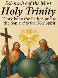The Most Holy Trinity ~ 31st May 2026