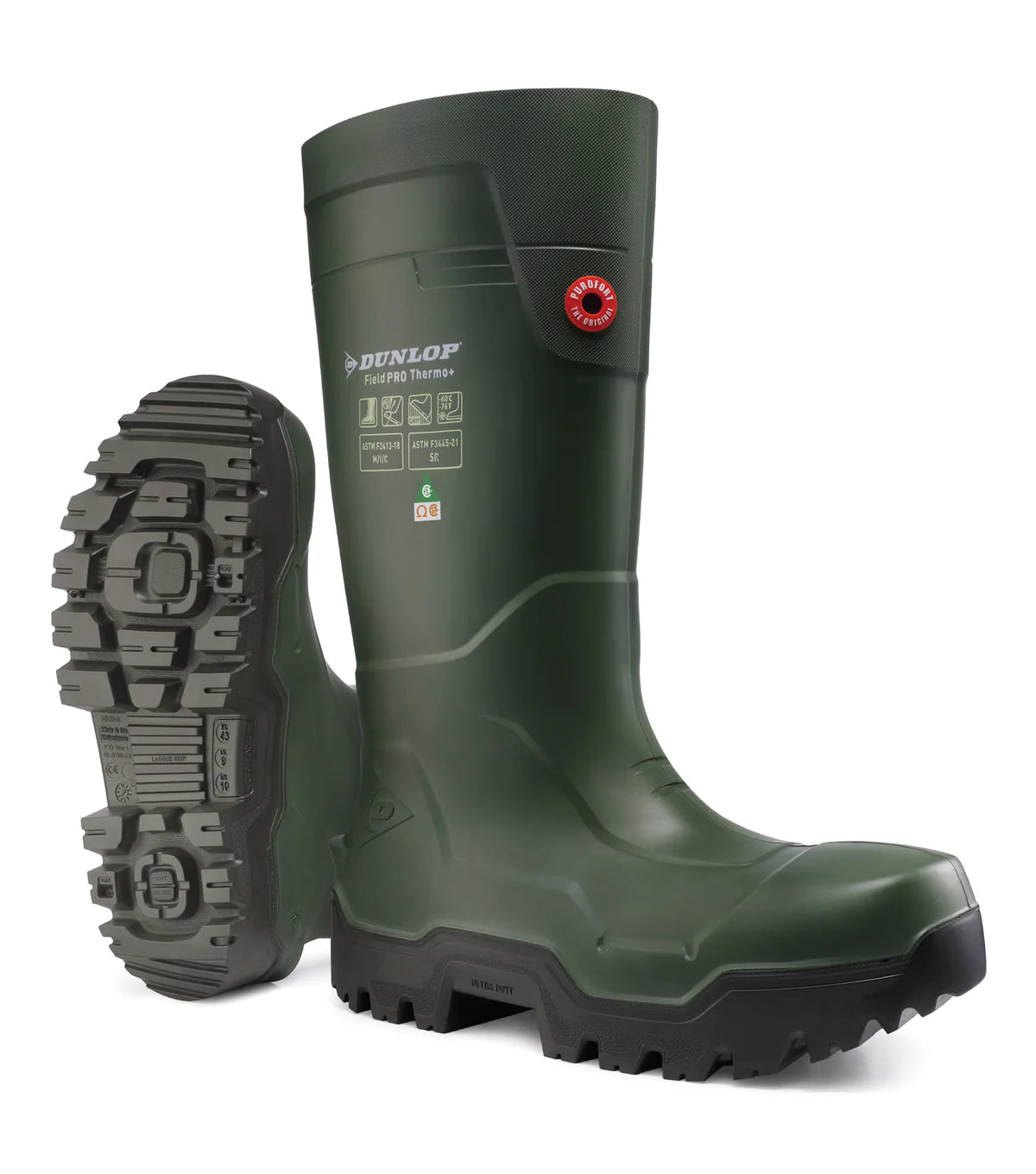 Dunlop FieldPRO Thermo+ Full CSA Safety - 15 Insulated PU Work Boots"