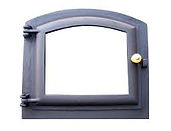 porta para forno de vidro