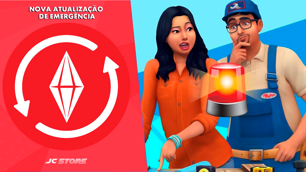a EA Games lançou uma nova atualização para o The Sims 4, versão 1.108.349.1020, trazendo várias correções e melhorias