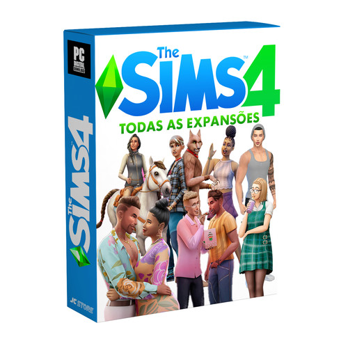 The Sims 4 + Todas As Expansões + Nova Galeria Online + PC Digital