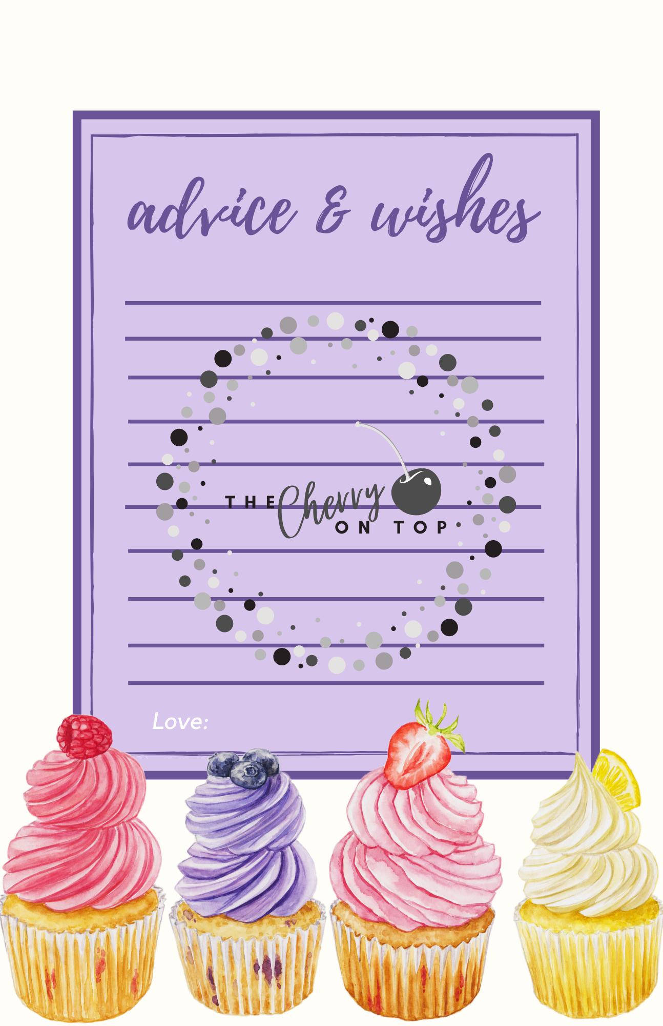 Cupcake - advice and wishes
