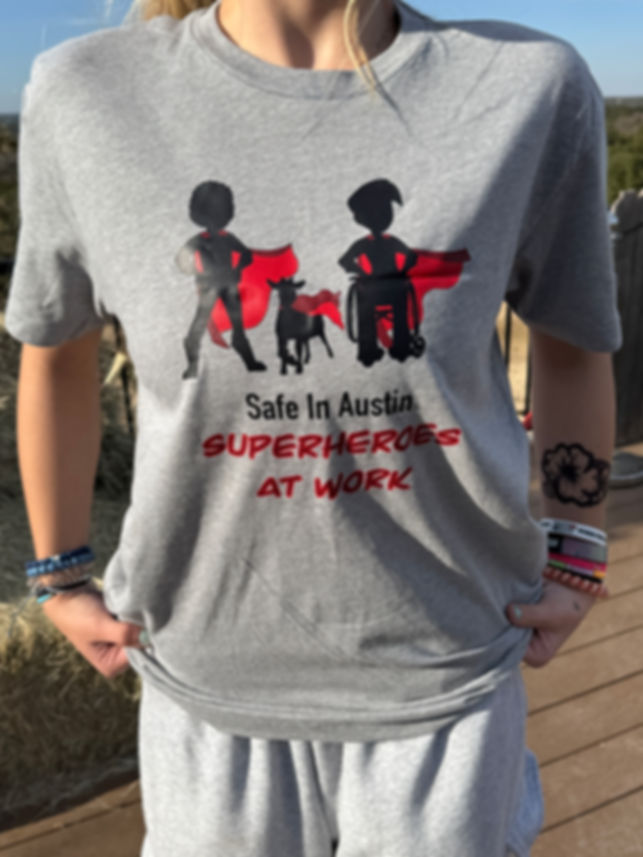 SIA Super Heroes At Work T-Shirt SS