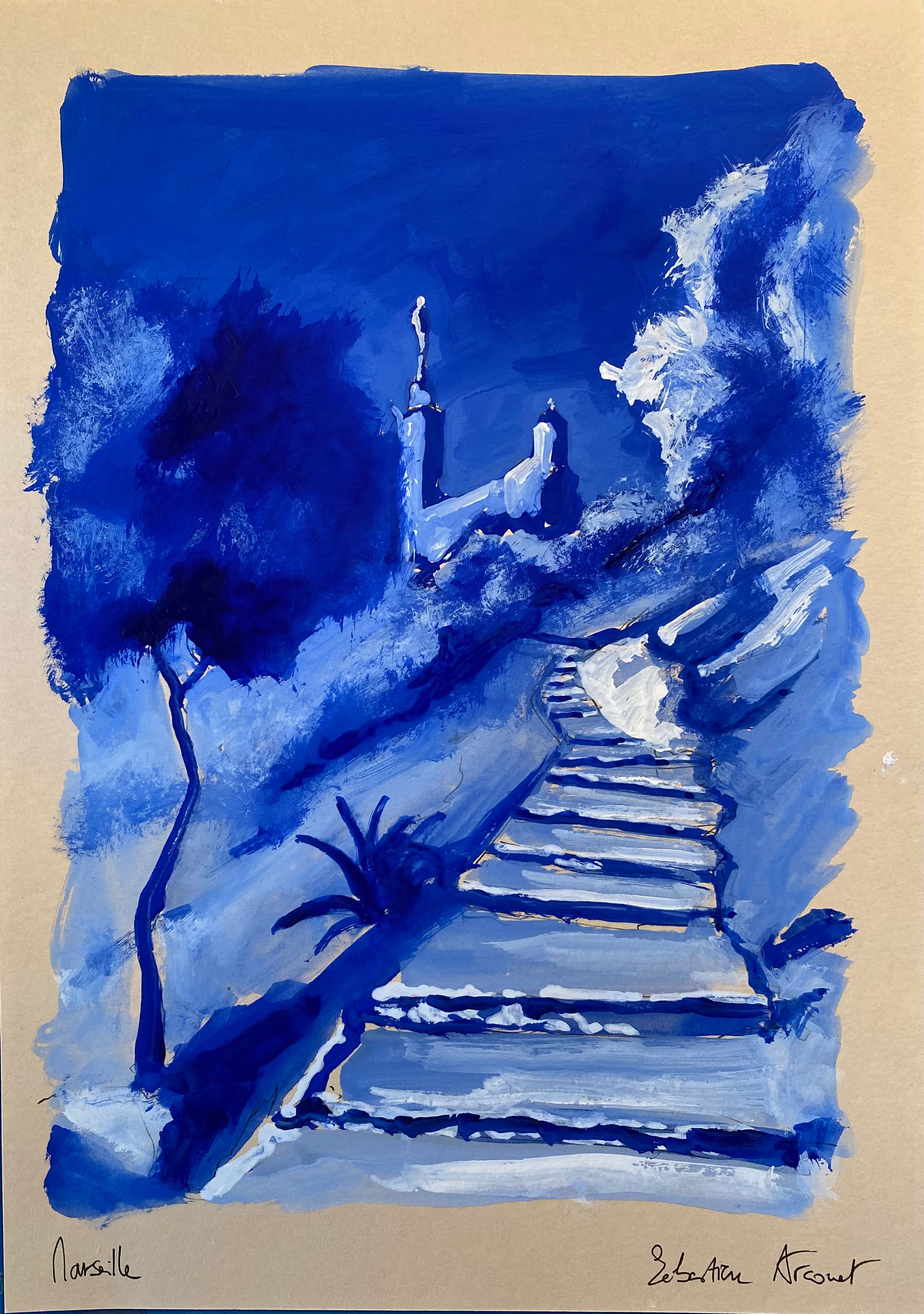 Marseille - 30x21cm