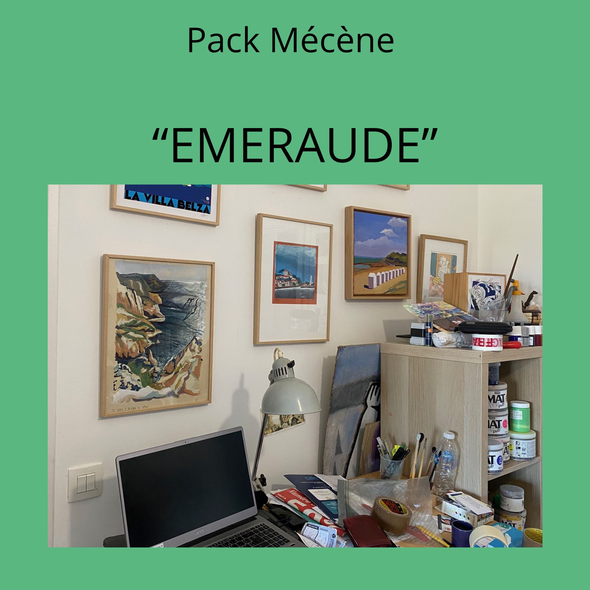 Pack Mécène Émeraude