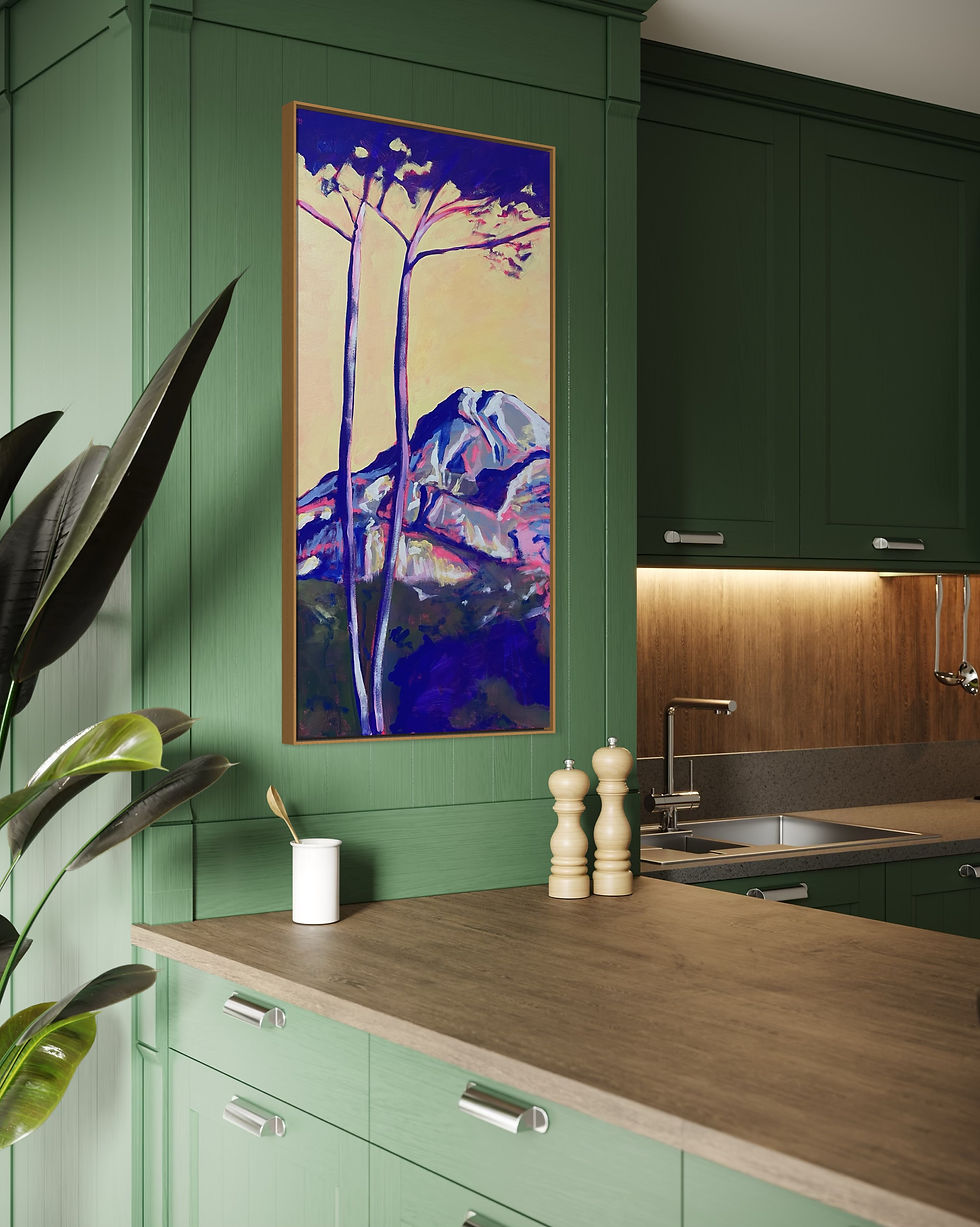 Thumbnail: La Sainte-Victoire - 100x50cm