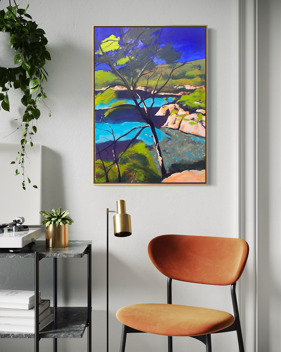 Thumbnail: Saint-Cyr-Sur-Mer - 70x50cm