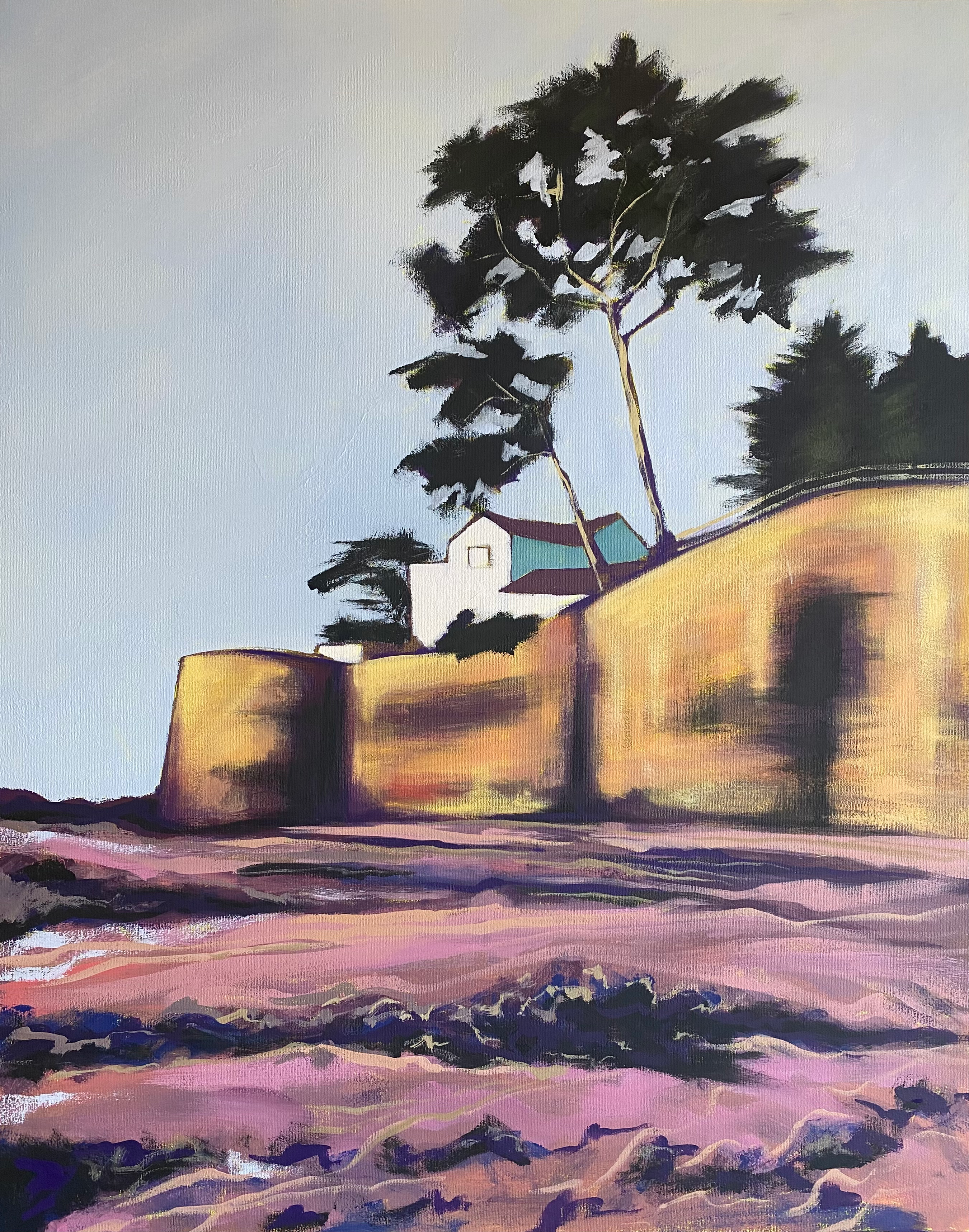La pointe de Penchateau - 92x73cm