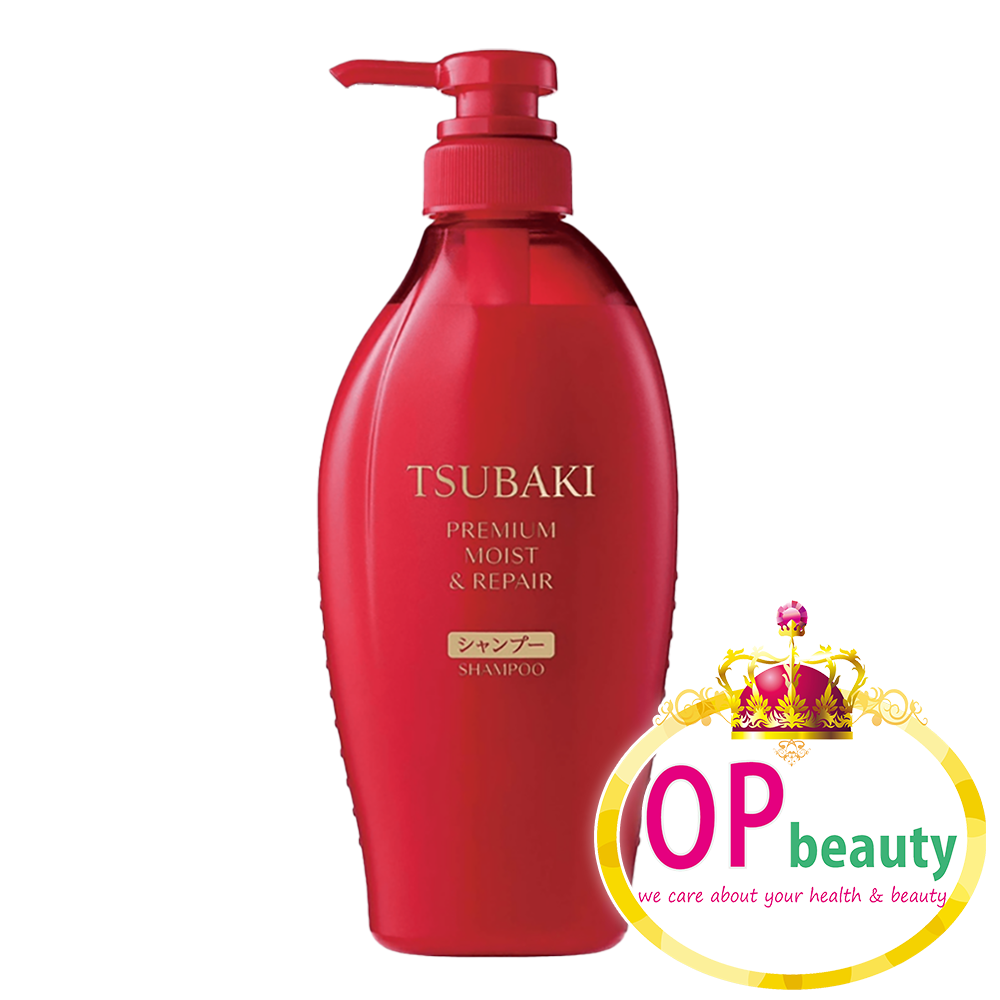 資生堂 Tsubaki 紅色 絲蓓綺沁潤臻致滋潤洗髮水 450ml