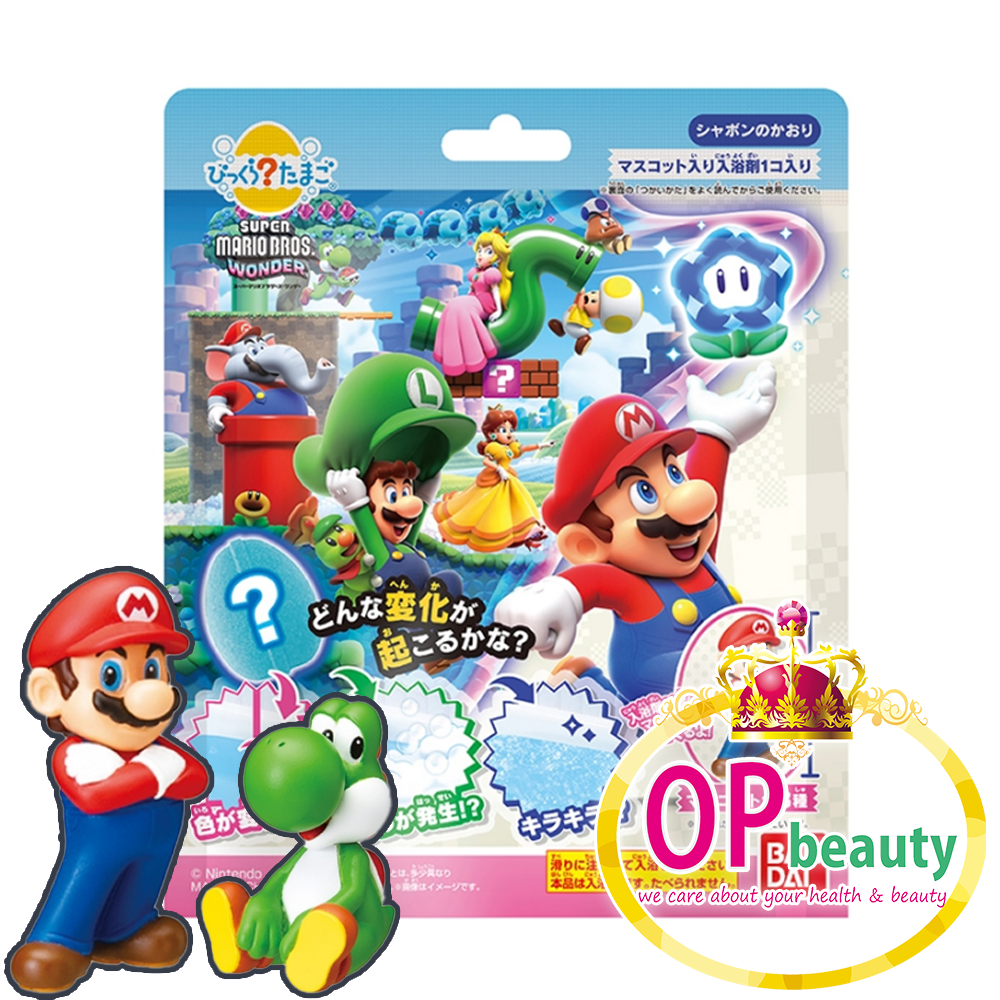 Bandai 超級馬里奧驚奇沐浴球 (公仔隨機)