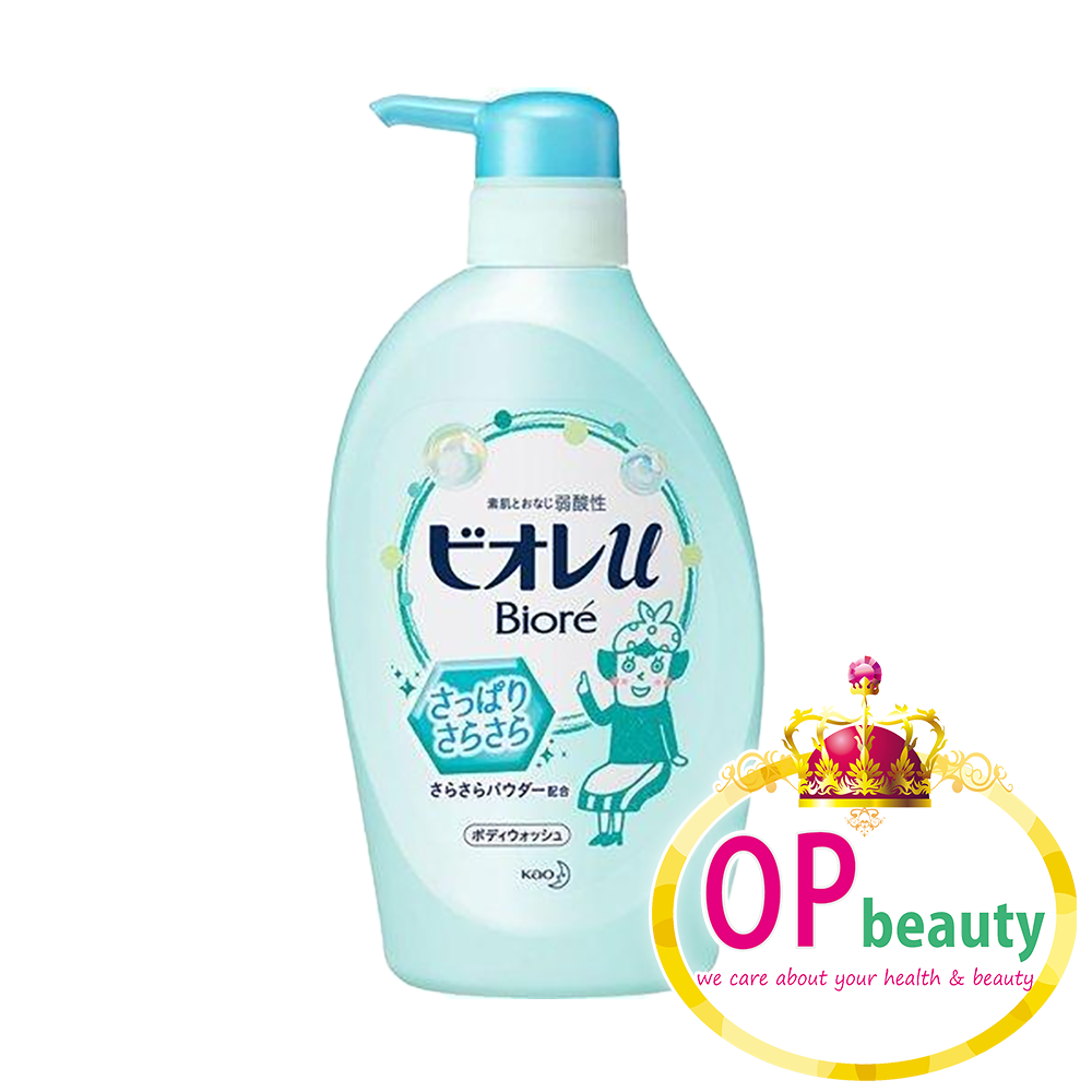 碧柔 Biore U 弱酸性沐浴露 #綠 清爽 480ml