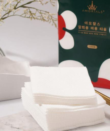 縮圖：Amortals 雲感潔面巾 (100片)