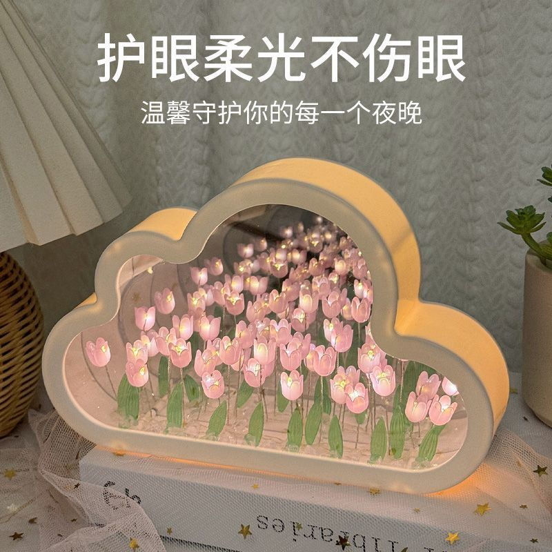 Miniatura: Lampara tulipanes