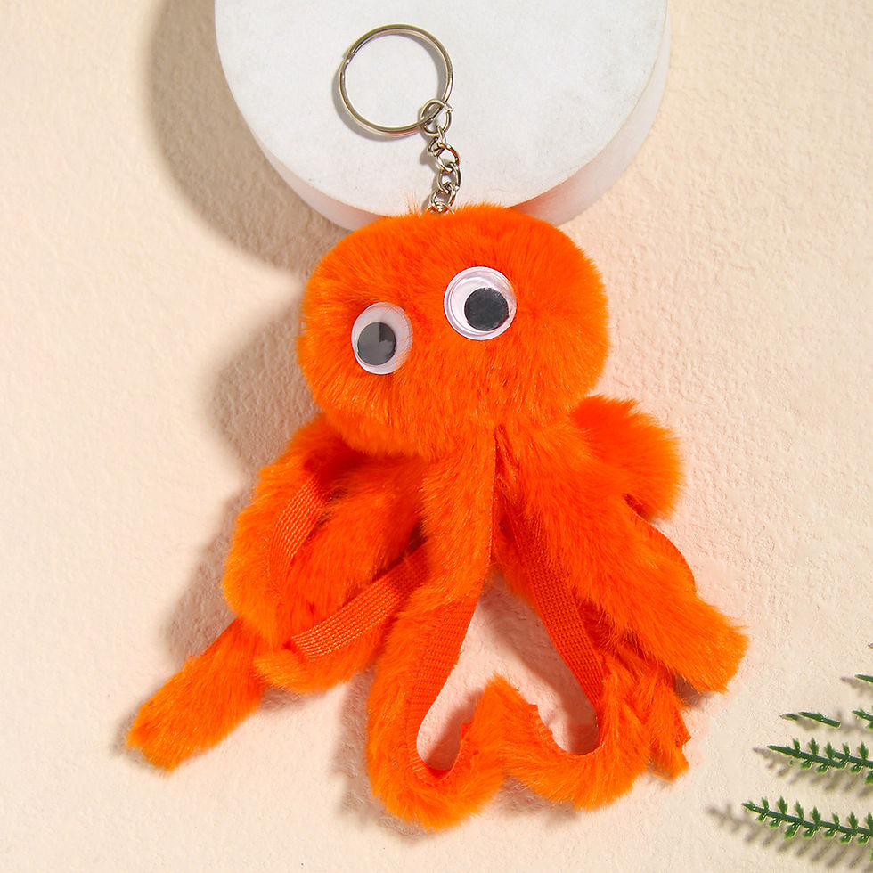 Miniatura: Pack 12 llavero pulpo