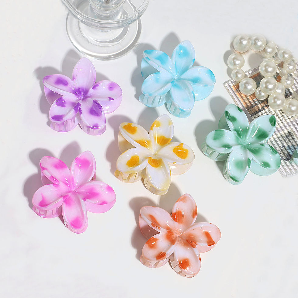 Miniatura: Pack 12 pinza flor