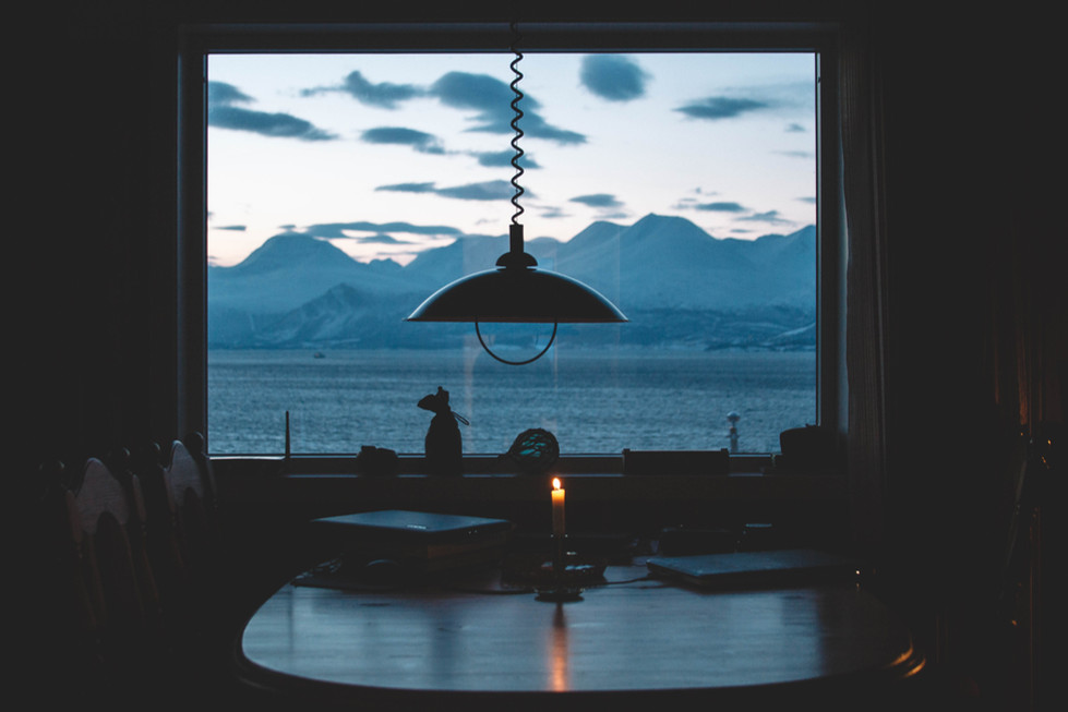 La vue depuis la 'hus'