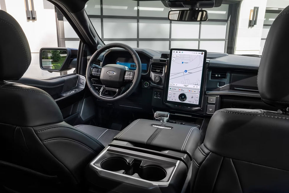 2024 F-150 Lightning interior