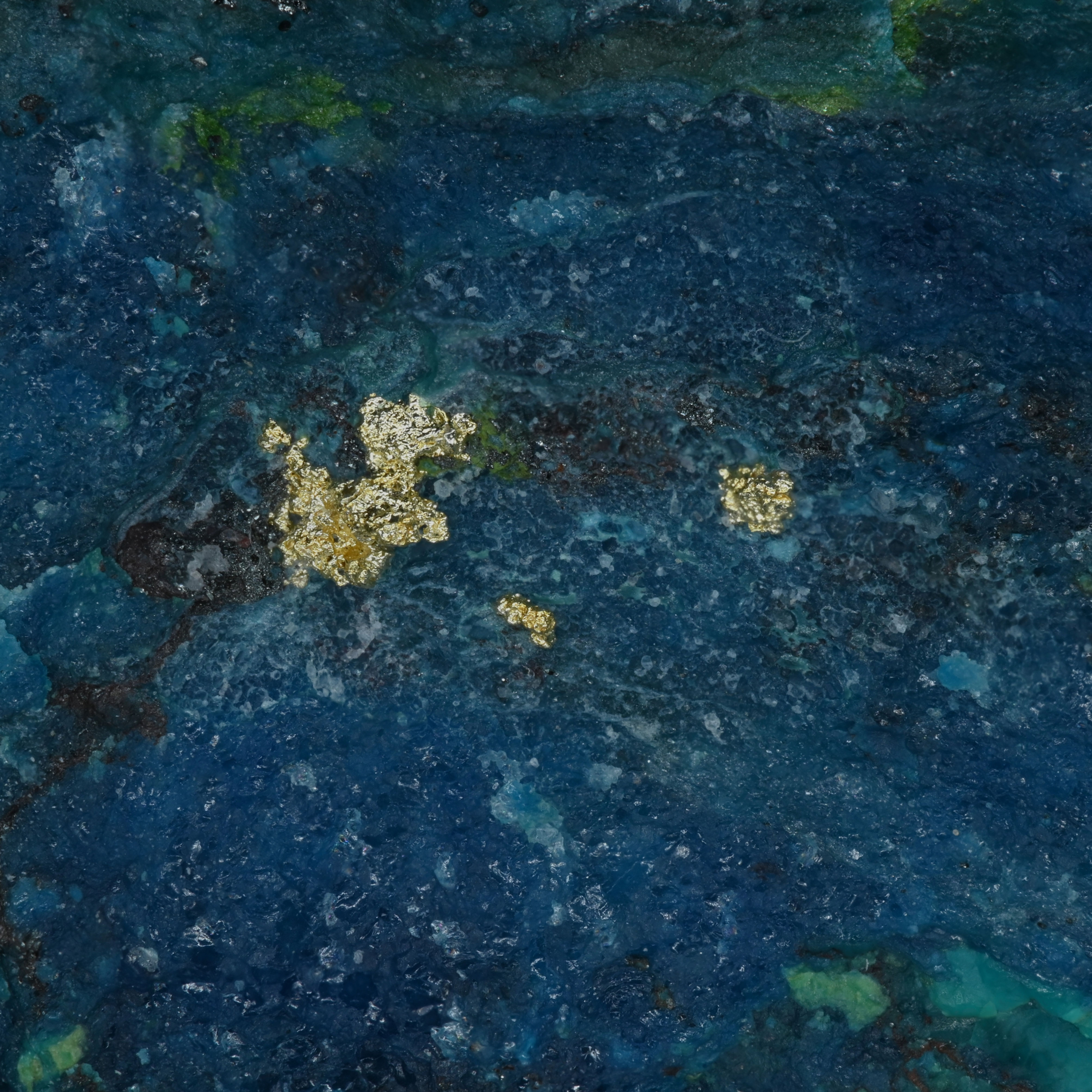 Gold & Shattuckit, Okozondje, Namibia