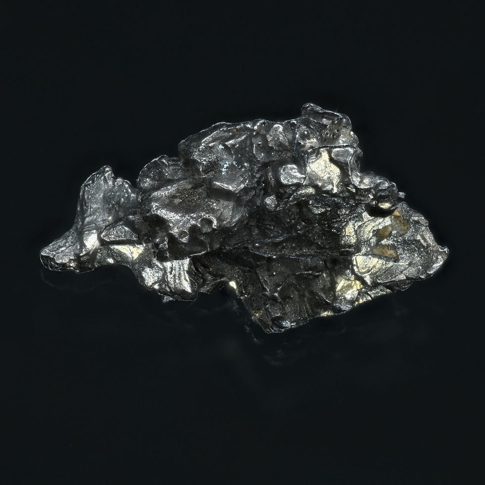 Thumbnail: Isoferroplatinum - Fox Gulch, Good Newa Bay, Alaska, USA