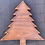 Thumbnail: 17" Walnut Christmas Tree Charcuterie