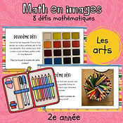 Maths par l'image - Les arts (2e)