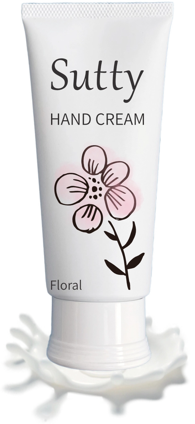Suttyハンドクリーム(Floral)香り説明用