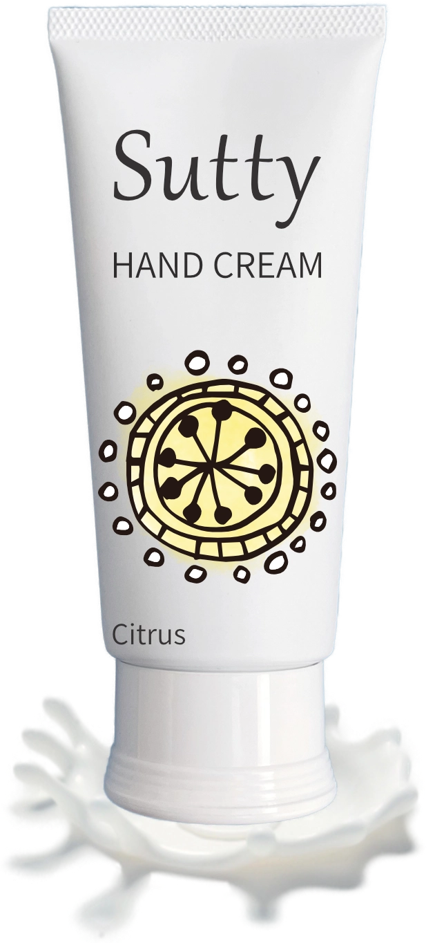 Suttyハンドクリーム(Citrus)香り説明用