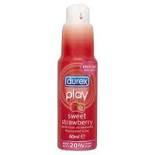 Strawberry flavoured lube