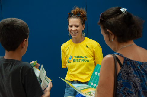 Dinâmica de sensibilização ambiental.
