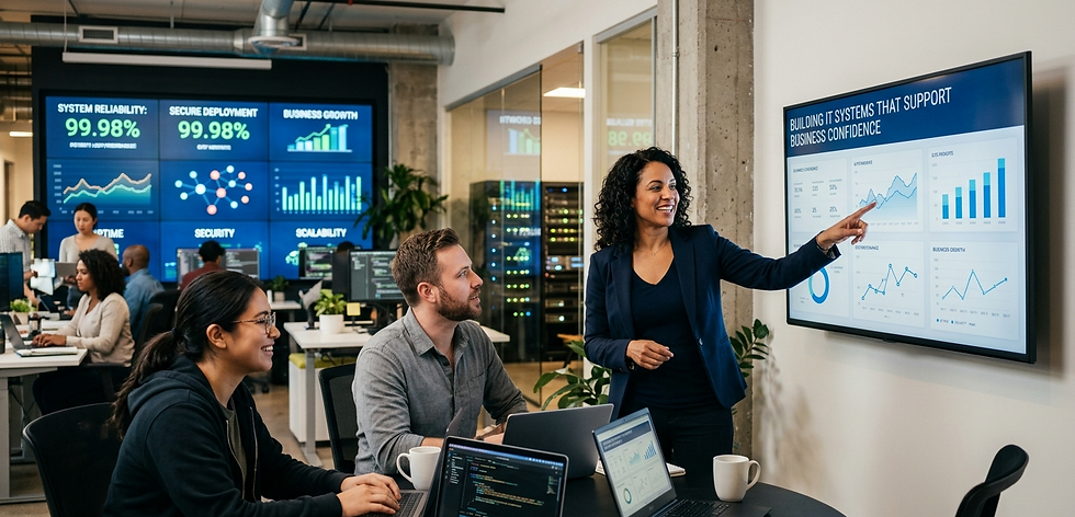 Building IT Systems That Enhance Business Confidence and Operational Reliability