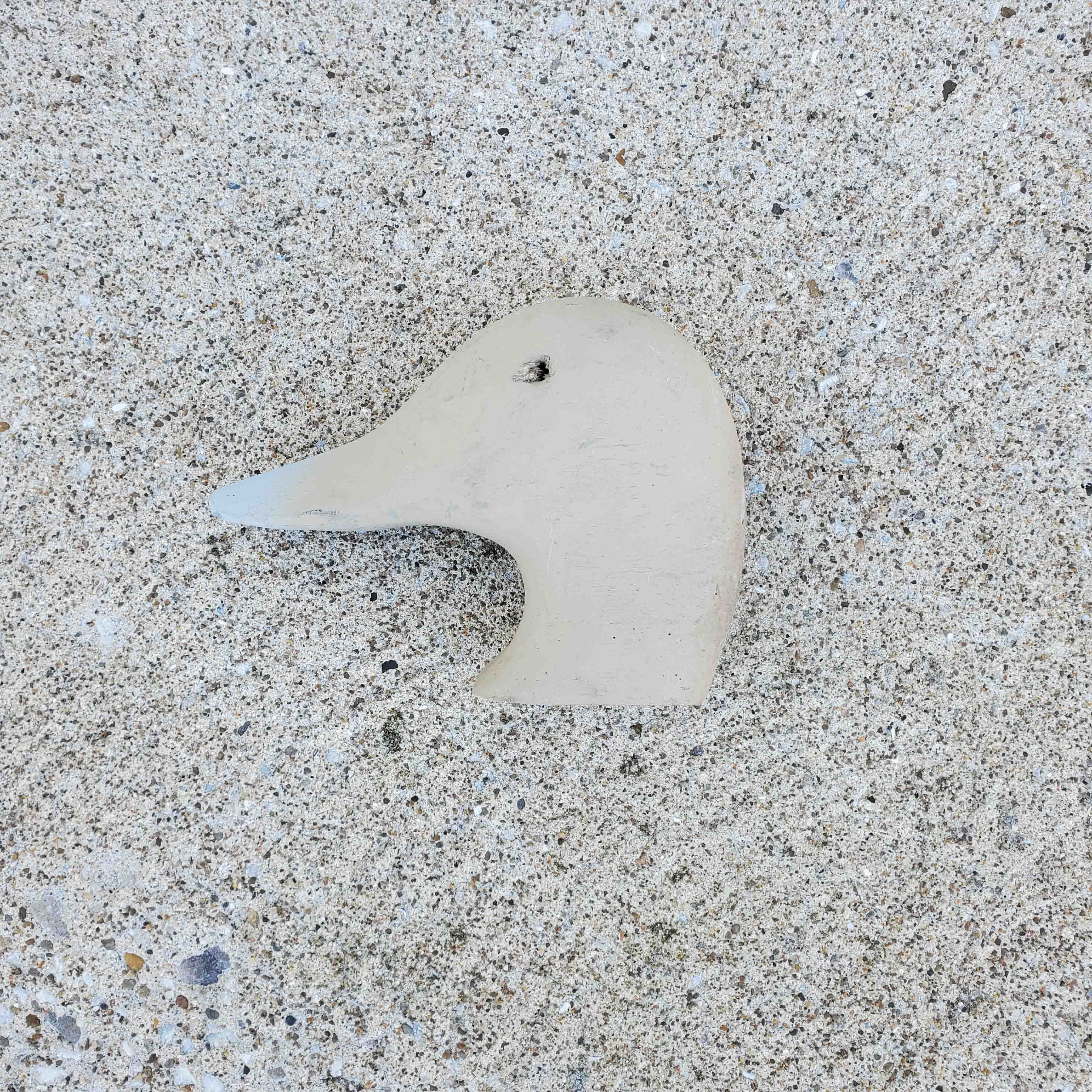 Wooden Head - Tan Duck