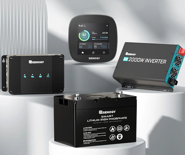 Renogy Battery Inverter contoller touch screen