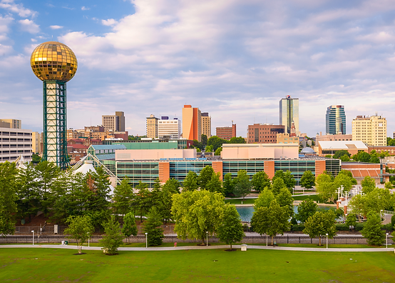 Knoxville, TN Downtown Skyline