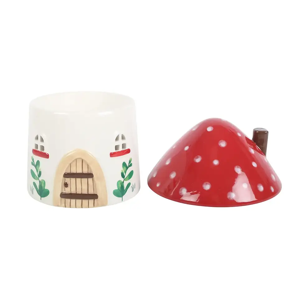 Thumbnail: Mushroom House Oil Burner and Wax Warmer