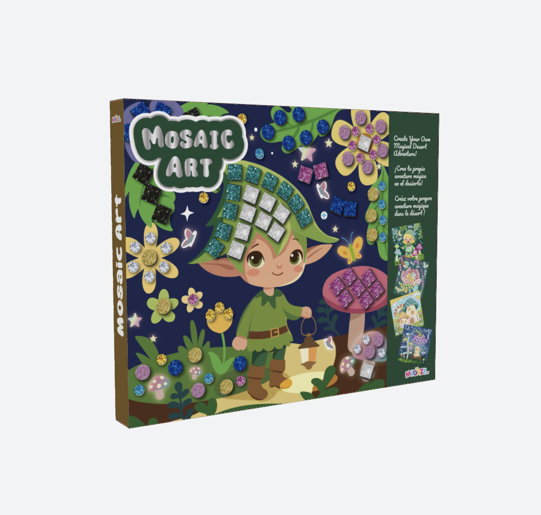 Mosaic art Fairy design
