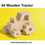 Thumbnail: Free Wooden Toy Plans #04 Wooden Tractor (Download PDF)